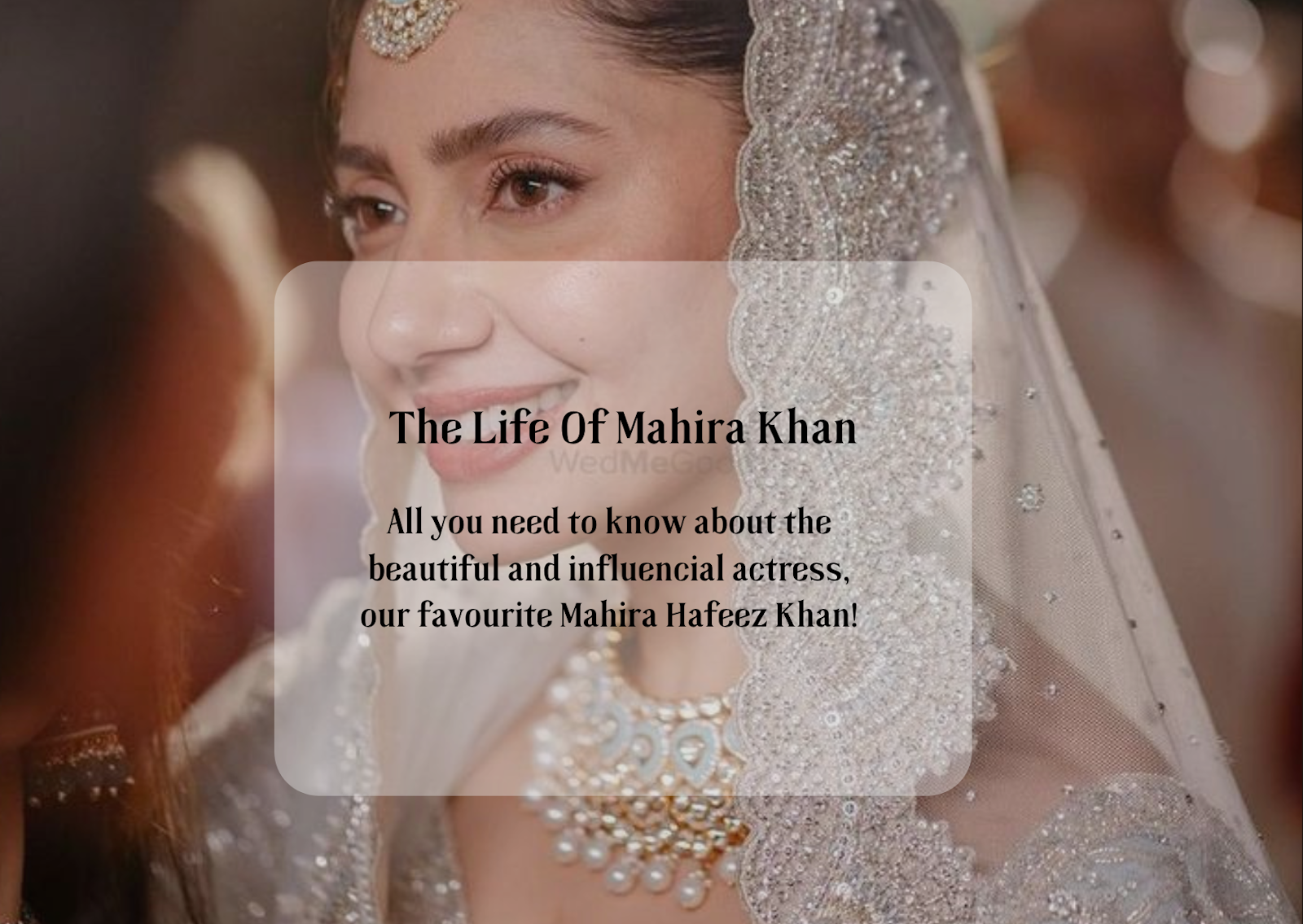 Mahira Khan Biography